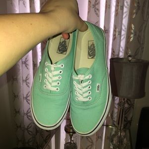 Mint Green / Teal VANS 9.5